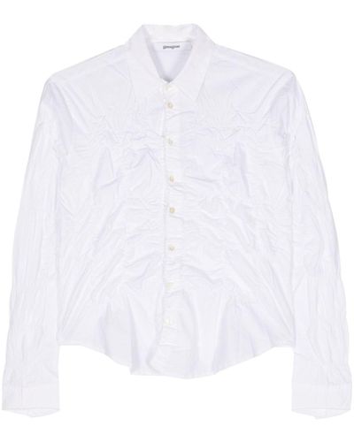 GIMAGUAS Lupa Cotton Shirt - White