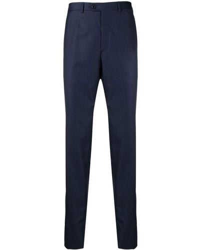 Brioni Pantaloni sartoriali con abito - Blu