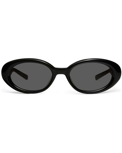 Maison Margiela X Gentle Monster Oval Sunglasses - Black