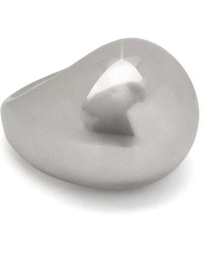 Courreges Ice Cube Ring - Grau