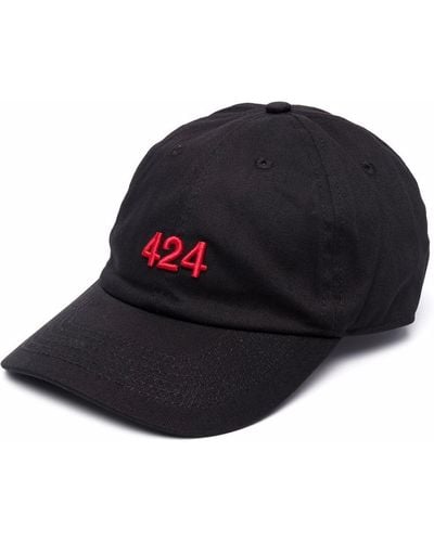 424 Honkbalpet Met Geborduurd Logo - Zwart