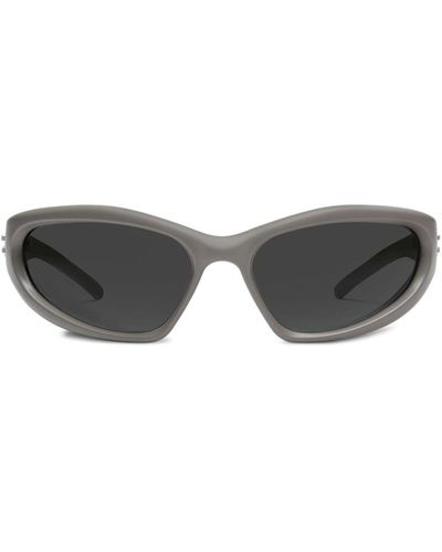 Gentle Monster Panna Cotta K5 Shield-frame Sunglasses - Grey