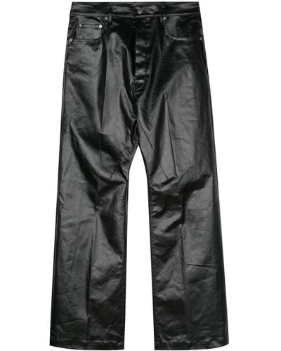 Rick Owens Geth Wide-Leg Jeans - Grey