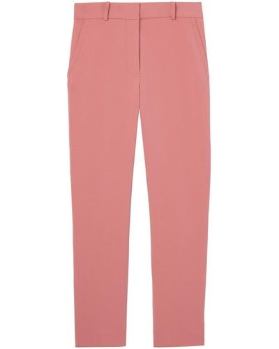 St. John Mid-rise Cropped Trousers - Pink