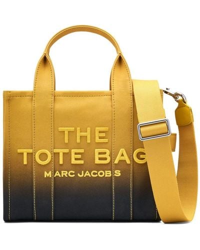 Marc Jacobs The Ombre Canvas Small Tote Bag - Yellow