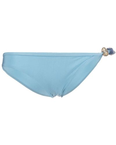 Christopher Esber Slip bikini con strass - Blu