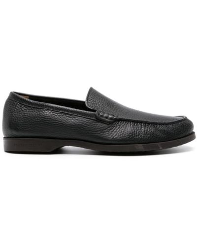 Fratelli Rossetti Slip-on Leather Loafers - Black