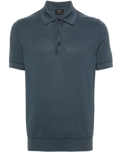 Brioni Chemise Sea Island - Bleu