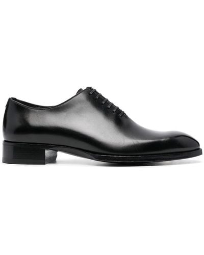 Tom Ford Chaussures lacées à bout en amande - Noir