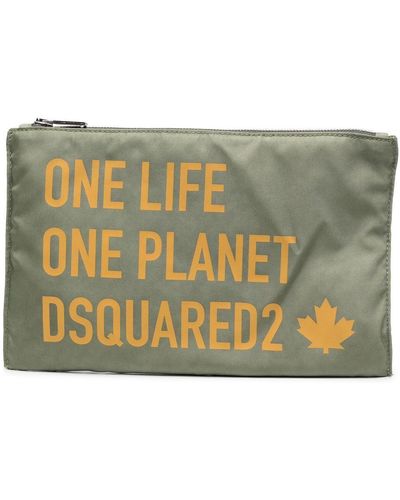 DSquared² One Life Wash Bag - Gray