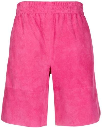 Arma Bermudas aus Wildleder - Pink