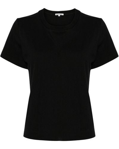 Reformation Camiseta lisa - Negro