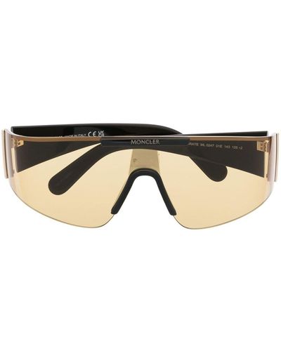 Moncler Gafas de sol con montura oversize - Negro