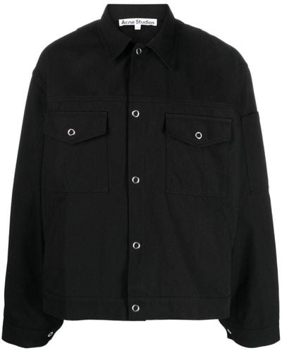 Acne Studios シャツジャケット - ブラック