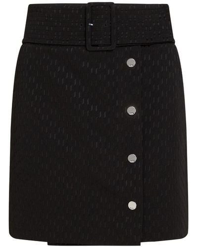 Karl Lagerfeld Short Skirts - Black
