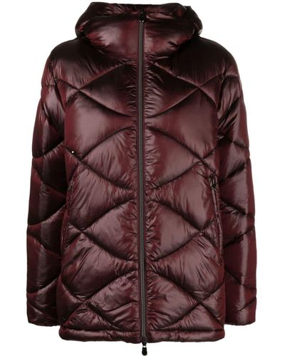 Save The Duck Kimia Quilted Puffer Jacket - Brown