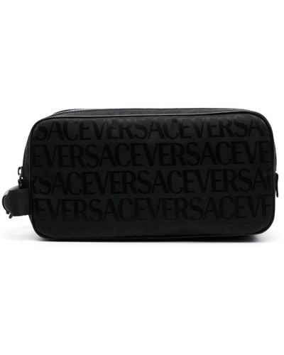 Versace トラベルポーチ - ブラック