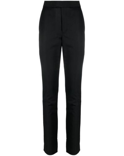 Helmut Lang Pantalones de vestir con cuatro bolsillos - Negro