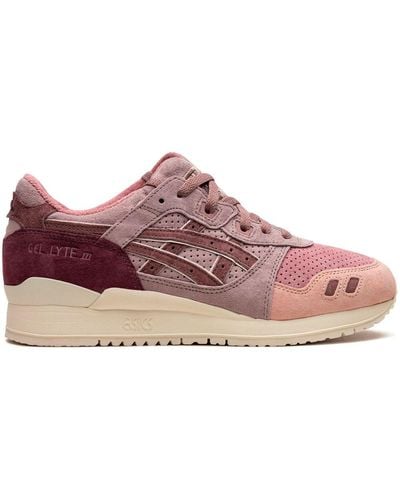 Asics X Kith Gel Lyte Iii 07 Remastered "by Invitation Only" Sneakers - Purple