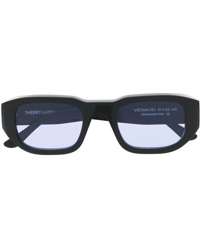 Thierry Lasry Victimy Rectangle-frame Sunglasses - Blue