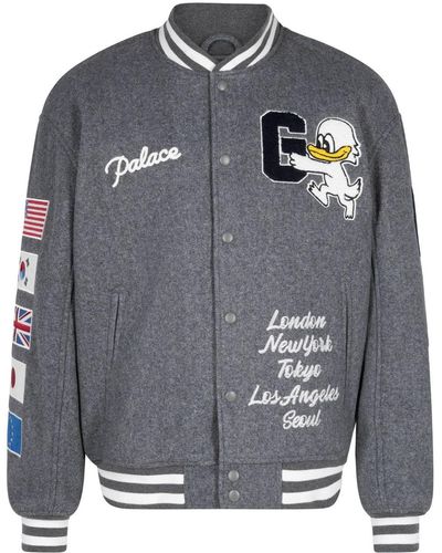 Palace Giacca varsity x Gap - Grigio