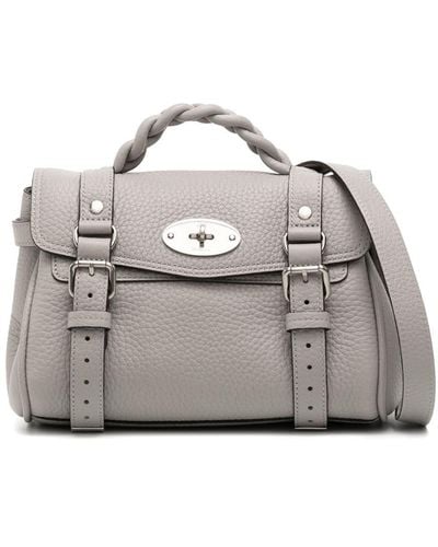 Mulberry Mini Alexa Leather Bag - Grey