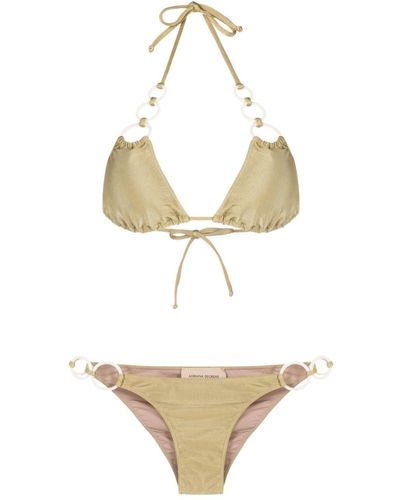 Adriana Degreas Ring-hardware Bikini - White