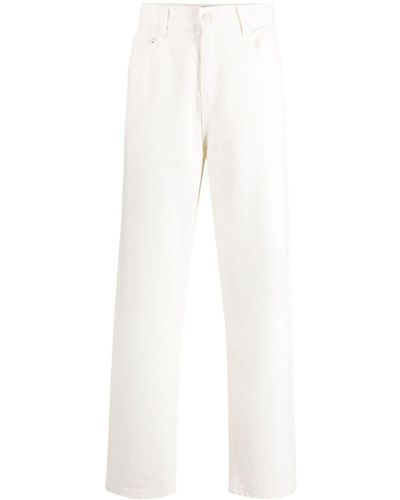 Arte' Paul Straight-leg Jeans - White