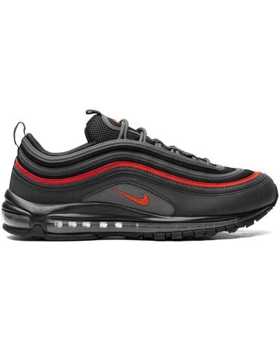 Nike Air Max 97 Panelled Trainers - Black