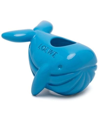Loewe Breloque Big Whale - Bleu
