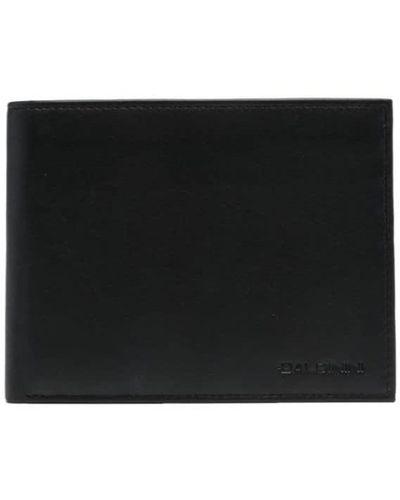 Baldinini Bi-fold Leather Wallet - Black