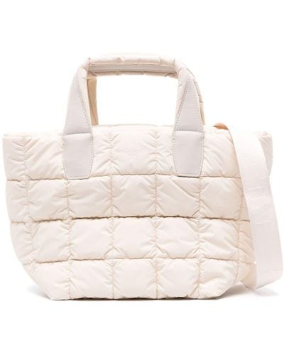 VEE COLLECTIVE Small Porter Quilted Tote Bag - Natural