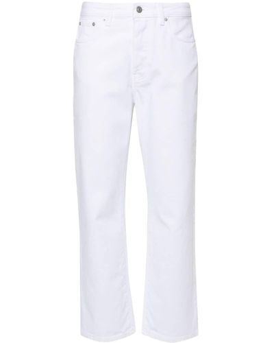 Fabiana Filippi Tapered-Jeans im Five-Pocket-Design - Weiß