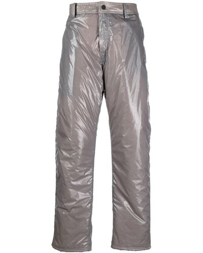 44 Label Group Group Blow Out Straight-leg Pants - Grey