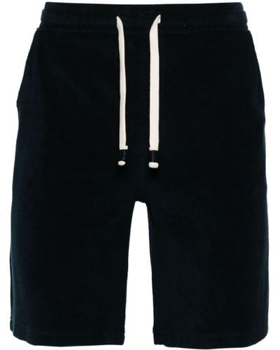 Altea Perry Terry-cloth Shorts - Black