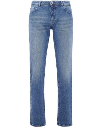 Billionaire Low-rise Straight-leg Jeans - Blue