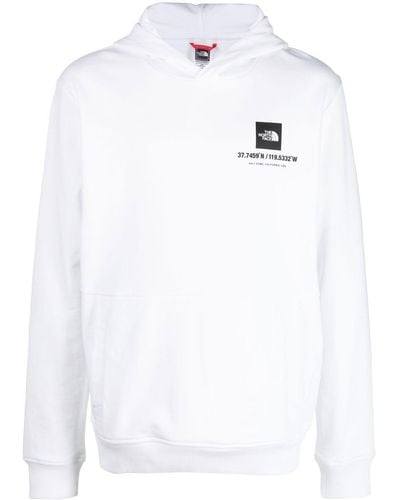 The North Face Sweatshirt With Logo Print - White