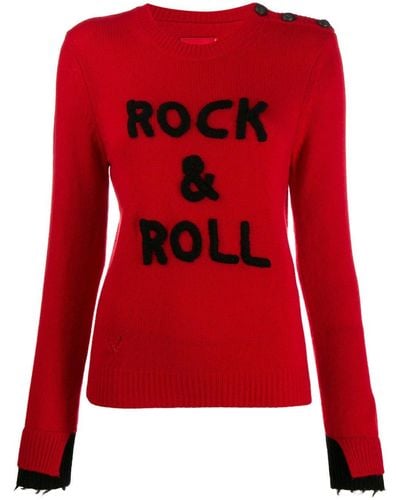 Zadig & Voltaire Pull Rock & Roll - Rouge