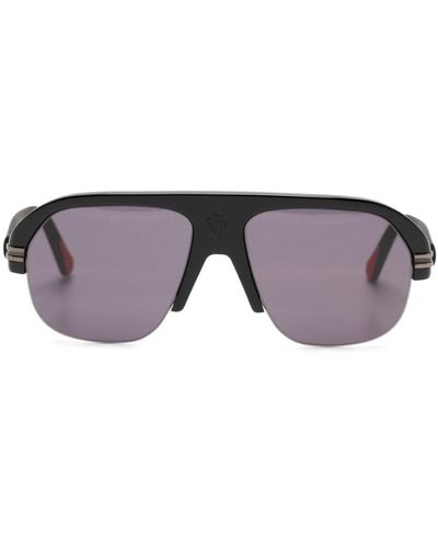 Saint Laurent Pilot-frame Sunglasses - Black