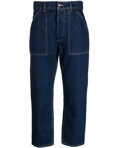 Nanushka Straight Jeans - Blauw