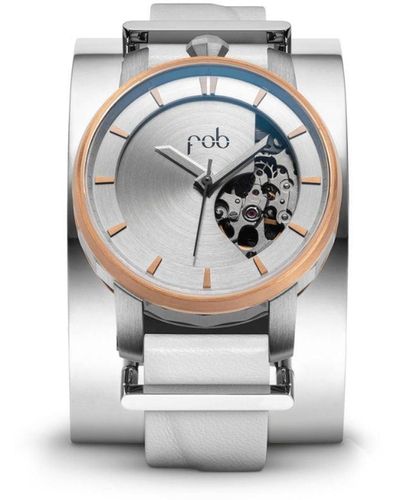 FOB PARIS R360 Aura 36mm Horloge - Grijs