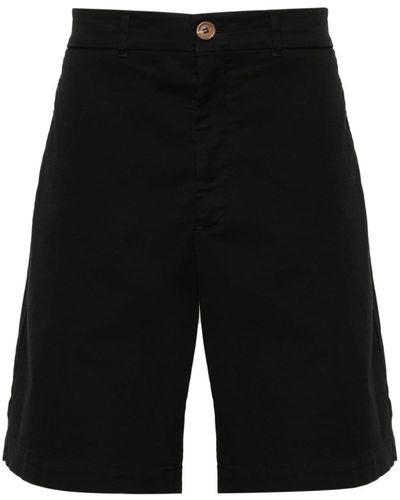 Brunello Cucinelli Katoenen Bermuda Shorts - Zwart