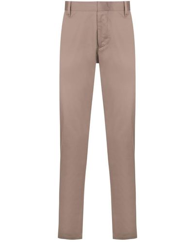 Emporio Armani Pantalon de costume à coupe slim - Neutre