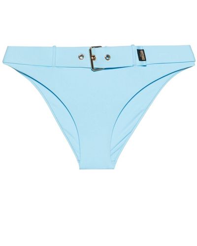 Moschino Bragas de bikini con cinturón - Azul