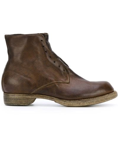 Guidi Laceless Boots - Brown