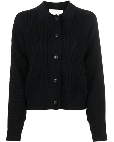 Closed Wool And Cashmere Blend Cardigan - Black