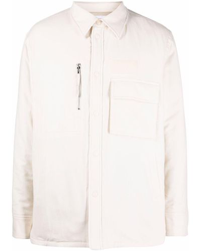 Helmut Lang Multi-pocket Quilted Shirt Jacket - Multicolor