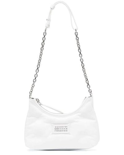 Maison Margiela Micro Glam Slam Shoulder Bag - White