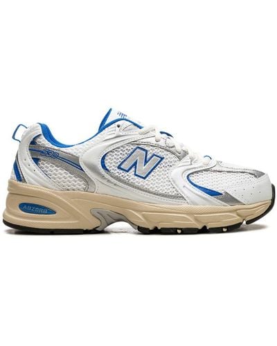 New Balance 530 White Sneakers - Blau