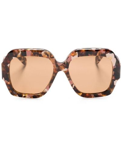 Chloé Gayia Square-frame Sunglasses - Pink